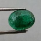 Bra Pris Fin kvalitet Topp Mörk Grön Zambisk Smaragd 0,63 carat Oval Cabochon Slipning Bra Färg & Lyster Köp Nu! (bild för) Bra Pris Fin kvalitet Topp Mörk Grön Zambisk Smaragd 0,63 carat Oval Cabochon Slipning Bra Färg & Lyster Köp Nu!